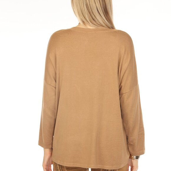 Tobacco color love rock Top - Picture 2 of 7